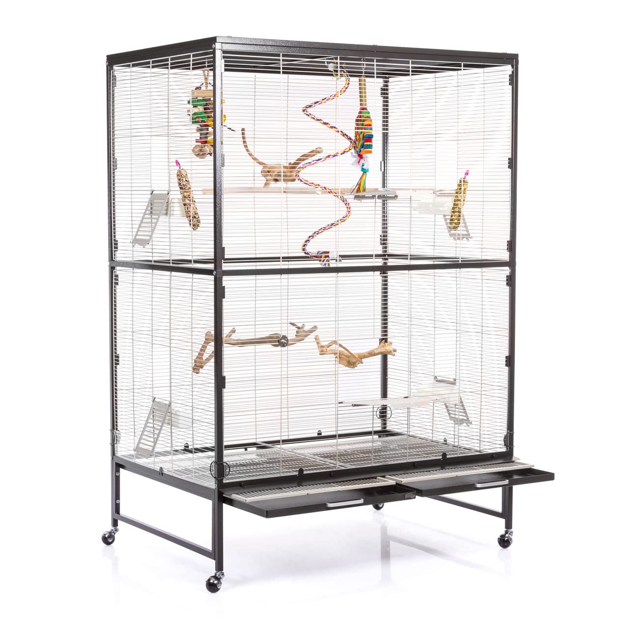 montana-cages-casa-120-vogelvoliere-xxl-antik-platinum image 3