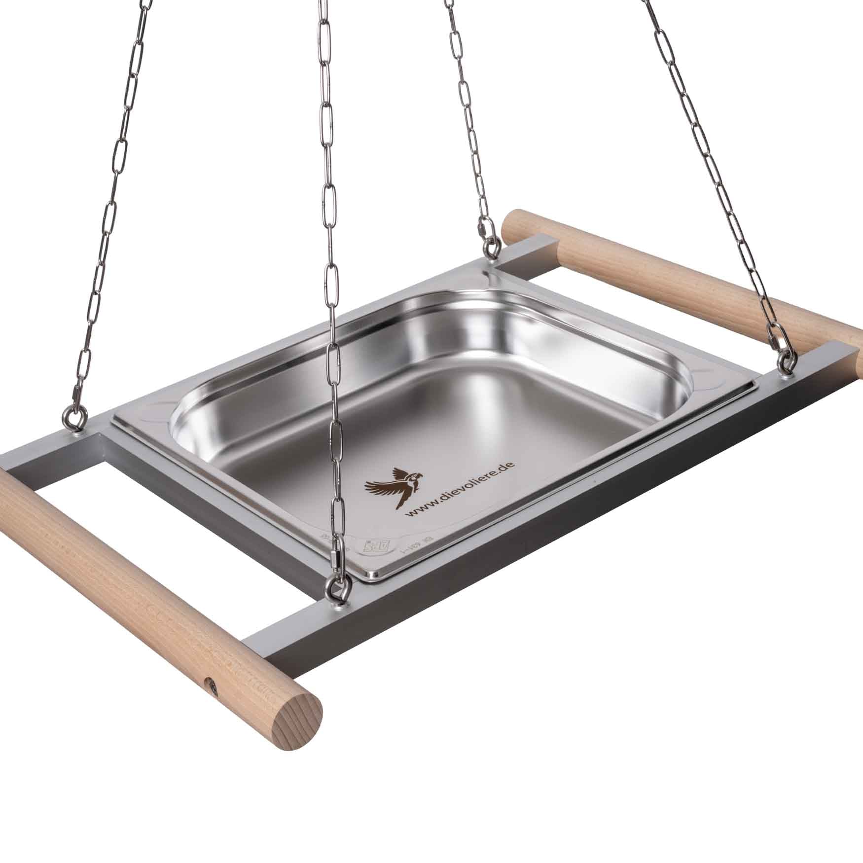rico-s-futterkiste-edelstahlwanne-mittelgro-schwingend-49x46-cm image 4