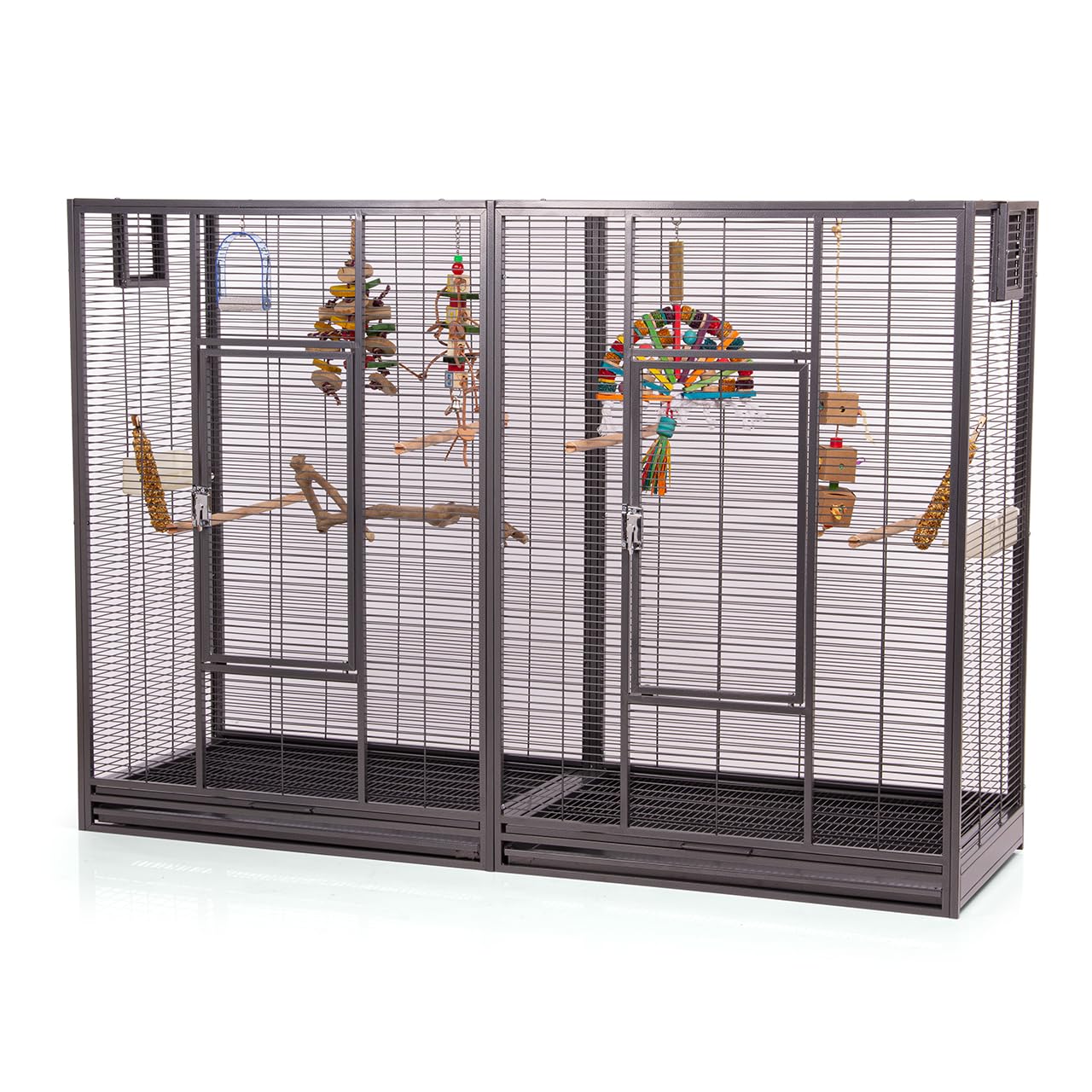 montana-cages-new-melbourne-ii-vogelvoliere-antik-160-cm-breit image 1
