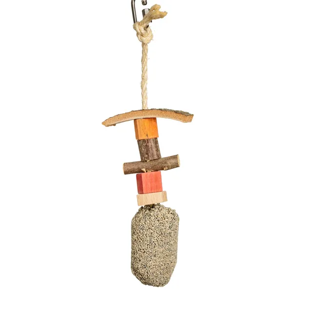 rico-s-futterkiste-mineralien-s-ckchen-vogelspielzeug-algenkalk-28-cm image 1