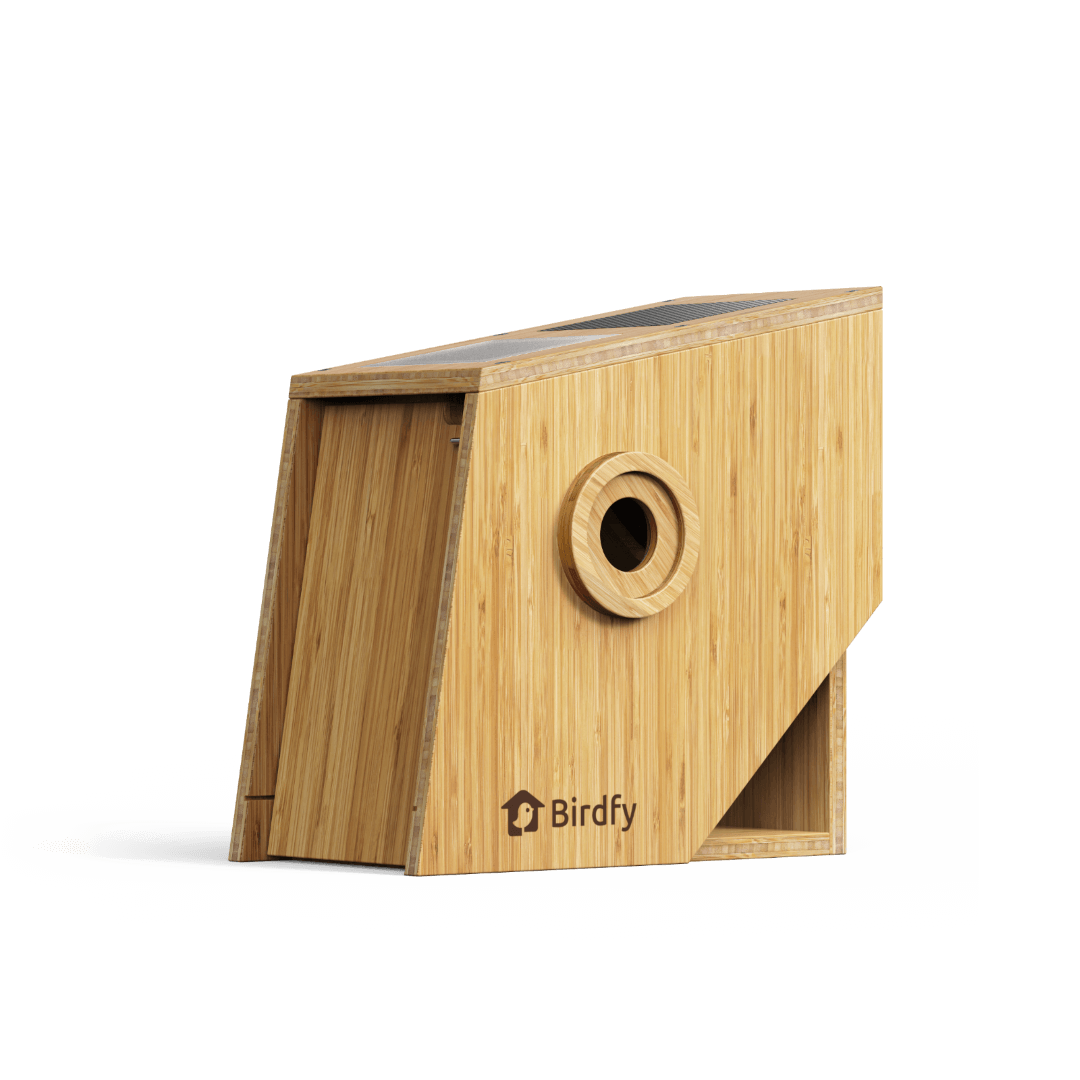 birdfy-nest-polygon-nistkasten-mit-kamera-braun-2k-nachtsicht image 1