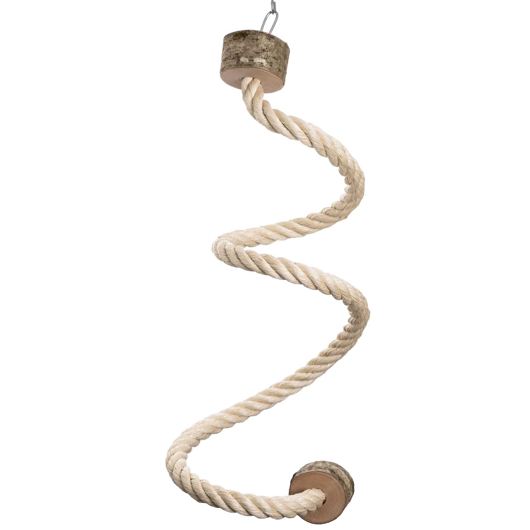 rico-s-futterkiste-sisal-spirale-gro-kletterspielzeug-2-m-f-r-papageien image 1