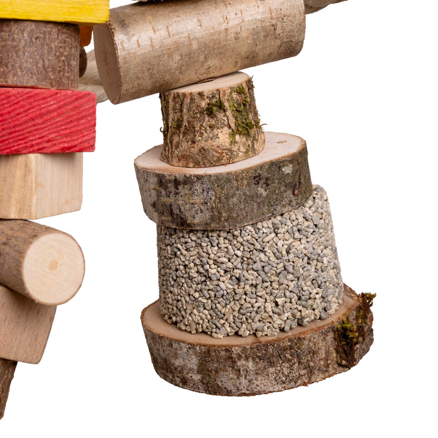 rico-s-futterkiste-schaukel-pyramide-papageienspielzeug-sisal-65-cm image 2