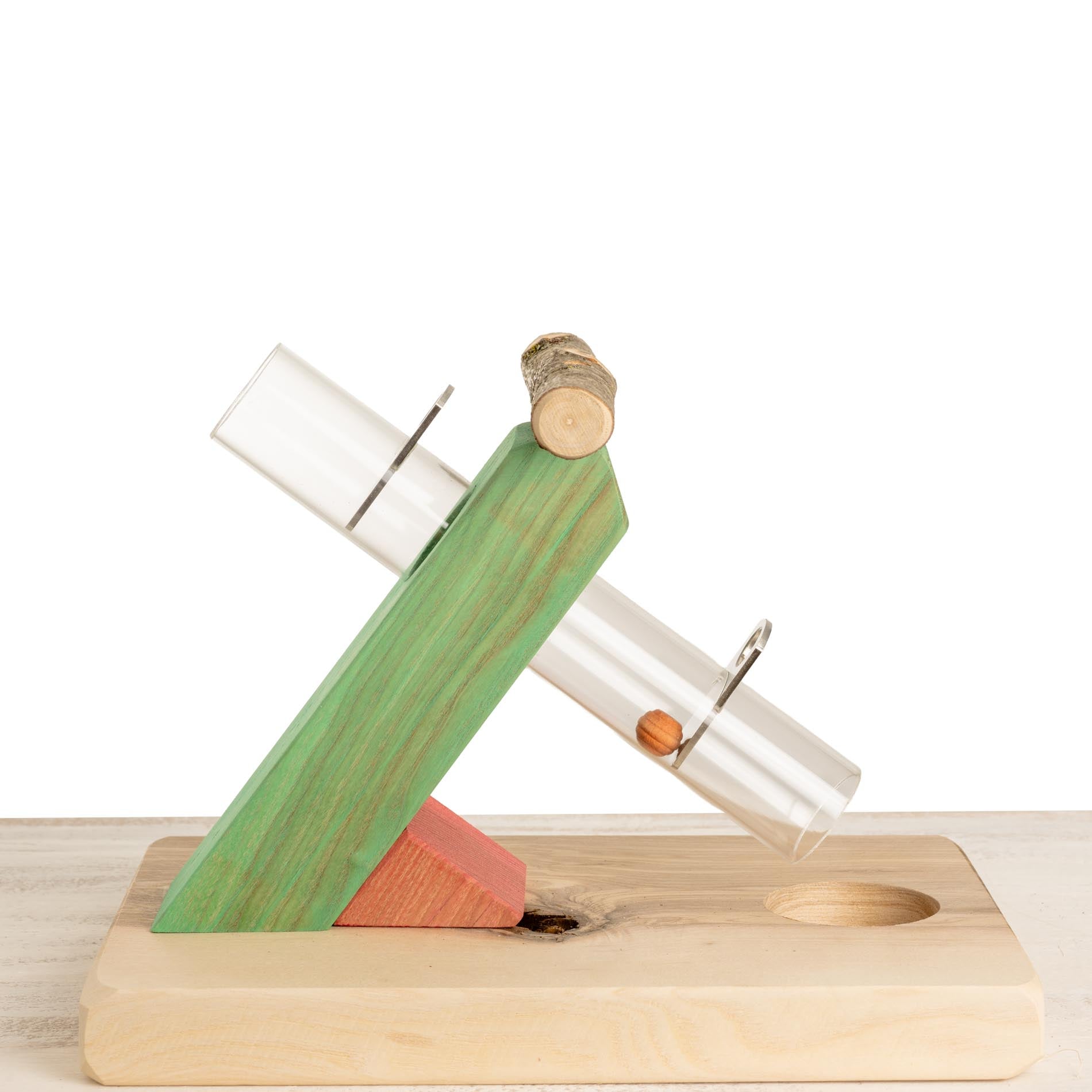 rico-s-futterkiste-leckerli-rutsche-intelligenzspielzeug-holz image 3