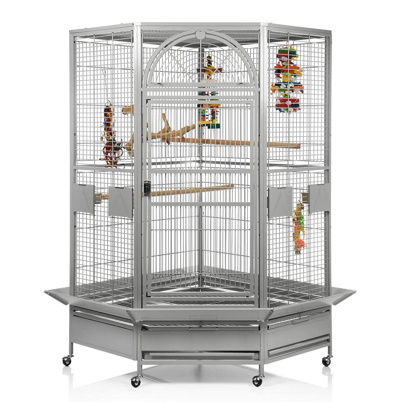 montana-cages-denver-eckk-fig-xxl-papageienk-fig-hellgrau image 1