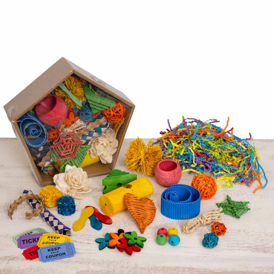 rico-s-futterkiste-diy-toy-gift-box-vogelspielzeug-sittich image 1