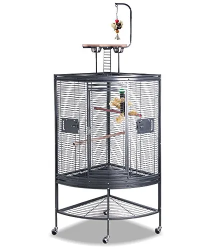 montana-cages-denver-nikko-eckk-fig-antik-66x66x173-cm-mit-freisitz image 1