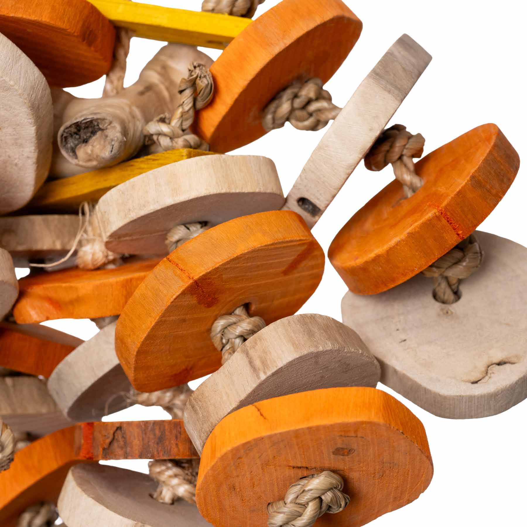 rico-s-futterkiste-wild-wood-medium-papageienspielzeug-naturholz image 3