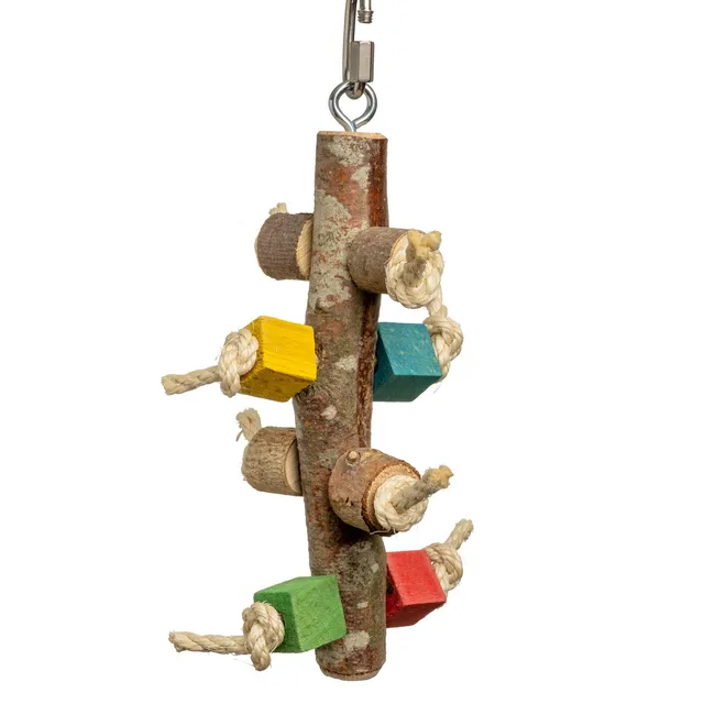 rico-s-futterkiste-wood-stick-sittichspielzeug-holz-20-cm image 1