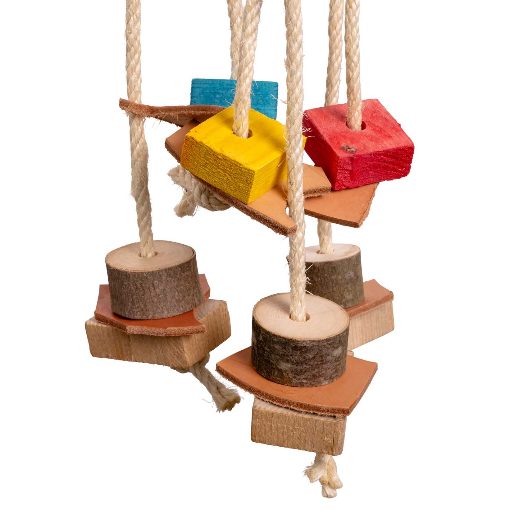 rico-s-futterkiste-lederrolle-papageienspielzeug-leder-sisal-85-cm image 4