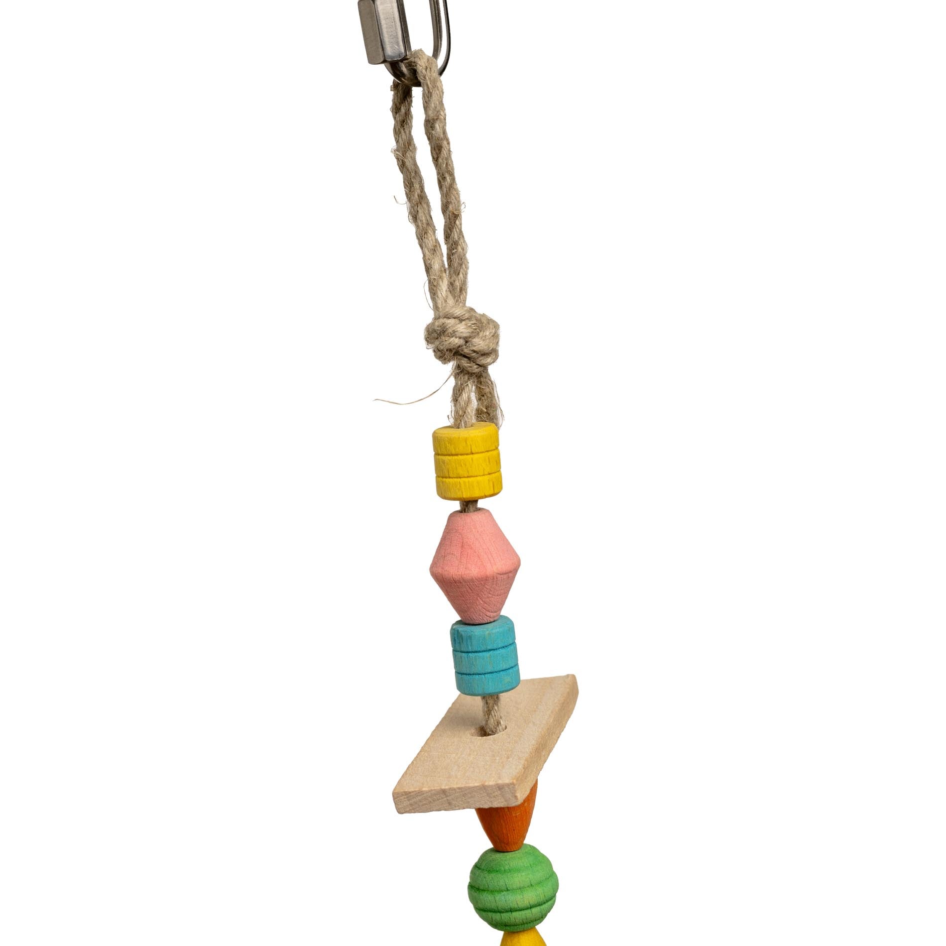 rico-s-futterkiste-hanfseil-sittichspielzeug-perlen-23-cm image 3