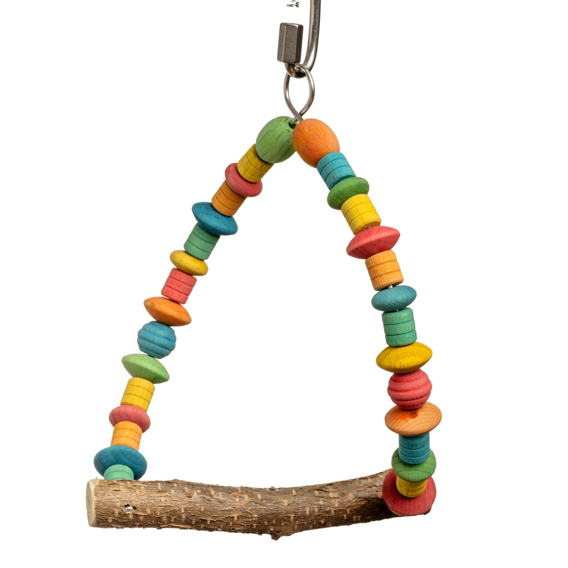 rico-s-futterkiste-wellen-schaukel-sittichschaukel-holz-15x13cm image 1