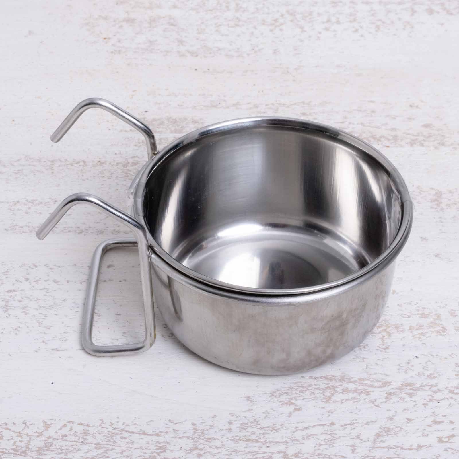 rico-s-futterkiste-edelstahlnapf-einh-ngen-7-cm-150-ml image 1