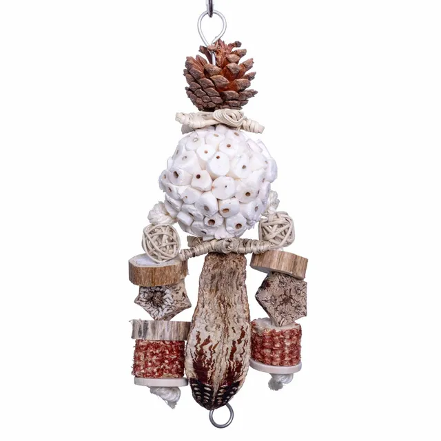 rico-s-futterkiste-forest-puppet-sittichspielzeug-natur image 1