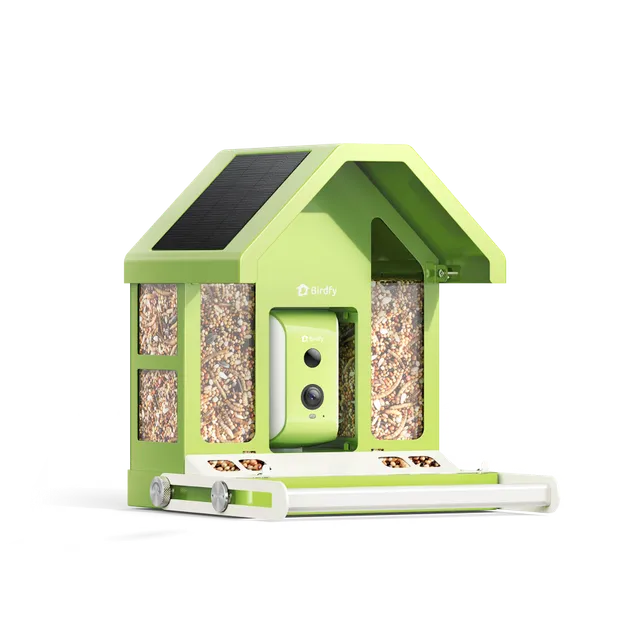 birdfy-feeder-metal-vogelfutterhaus-mit-kamera-1080p-solar image 1