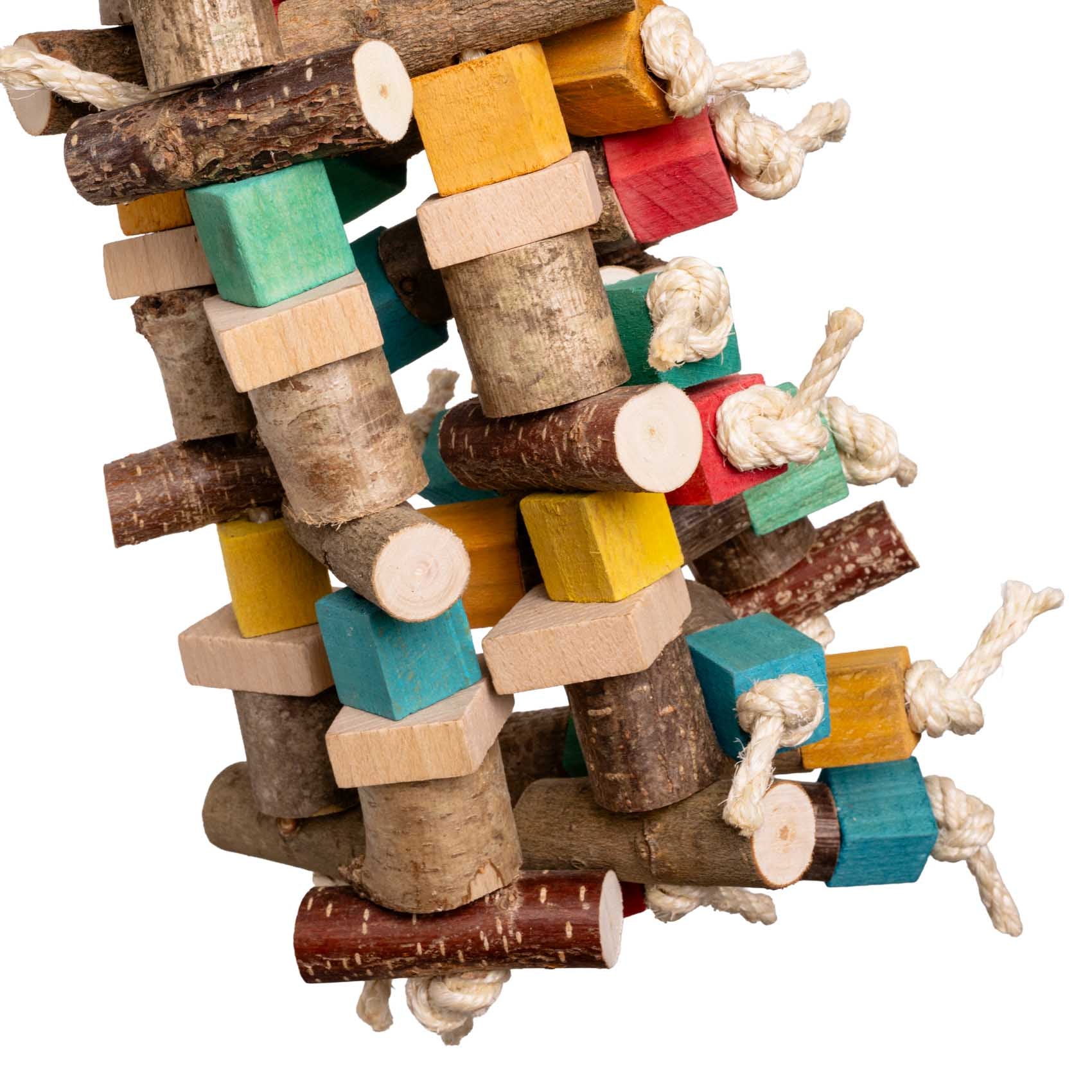 rico-s-futterkiste-jumbo-mobile-papageienspielzeug-hartholz-gro-e-papageien image 3