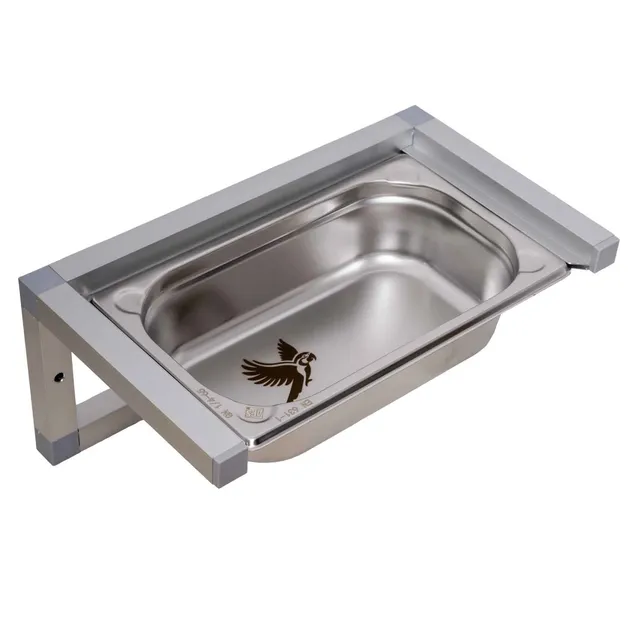 edelstahlwanne-klein-32x19cm-wandmontage-futter-bad image 1