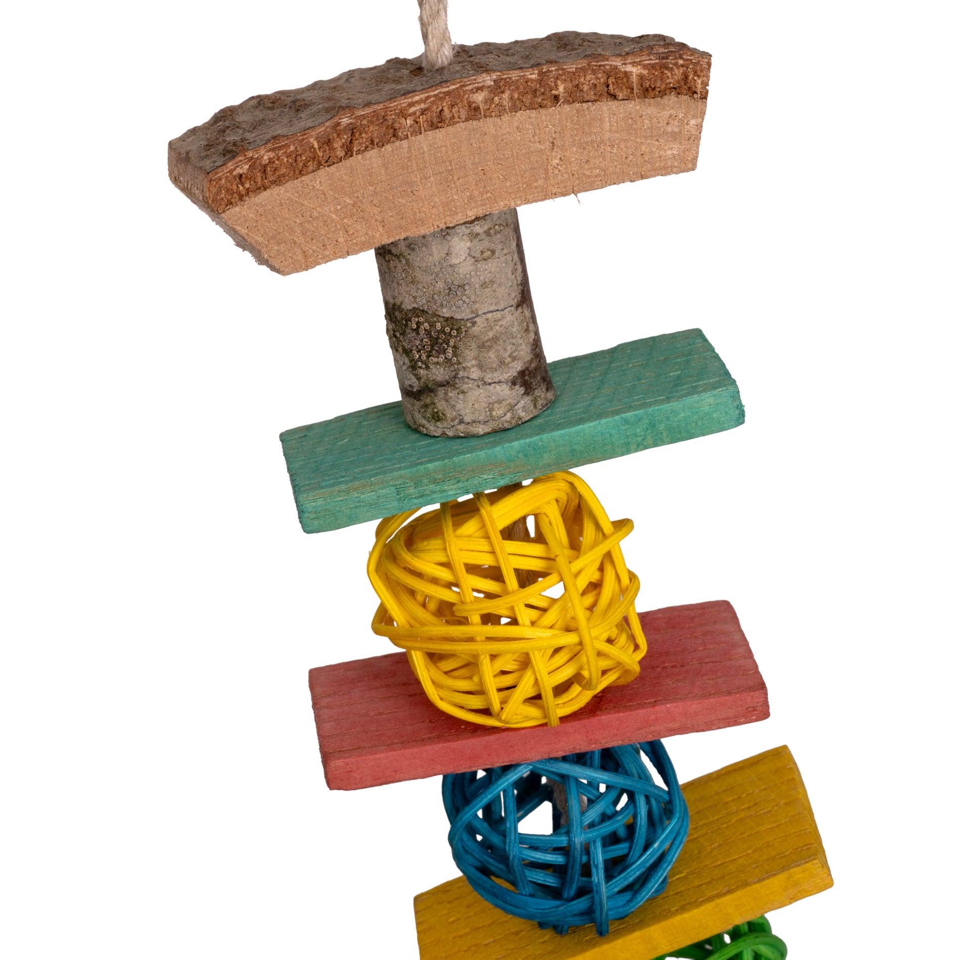 rico-s-futterkiste-mini-kugel-strick-wellensittichspielzeug-20-cm image 3