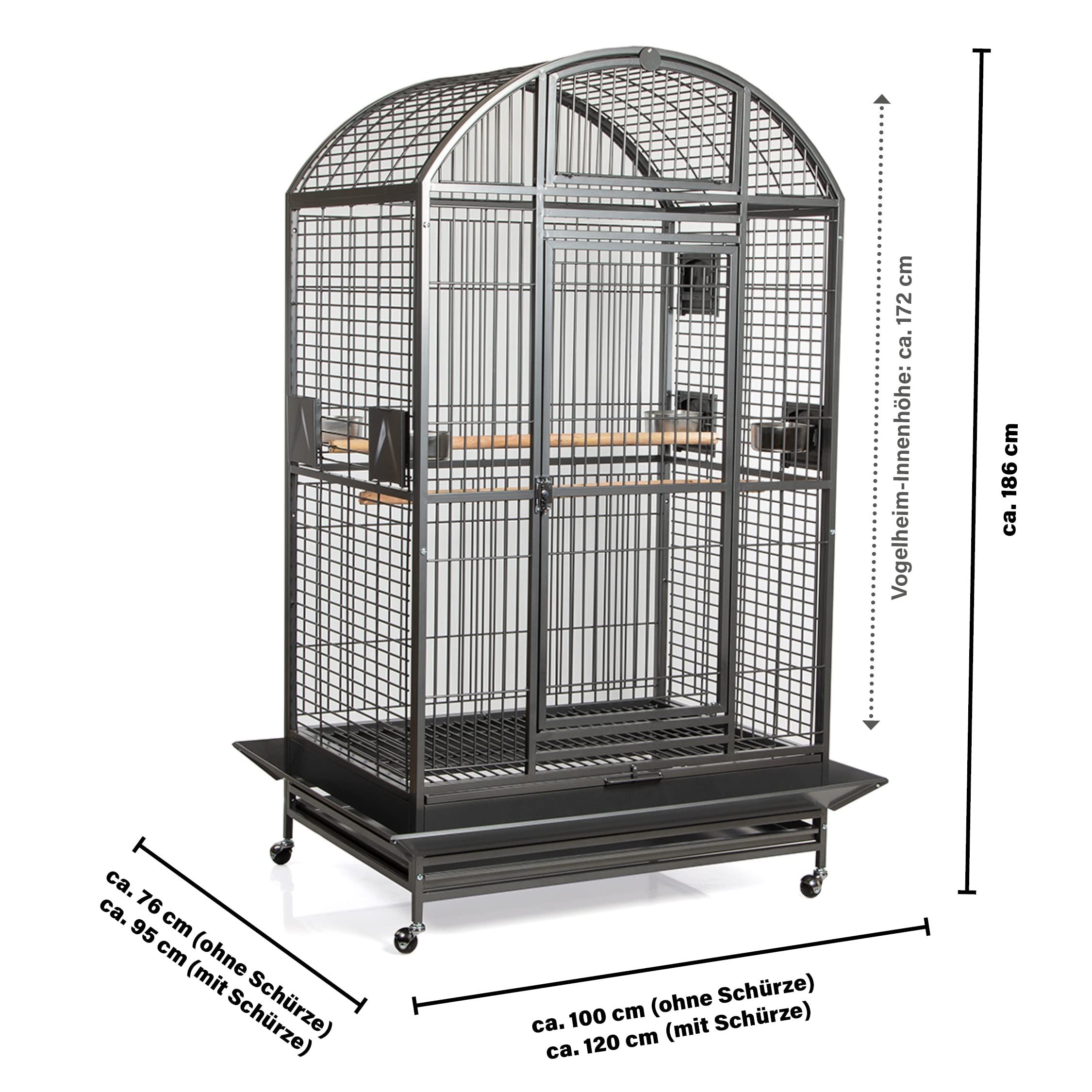 montana-cages-castell-nova-dome-papageienk-fig-antik-120cm image 2