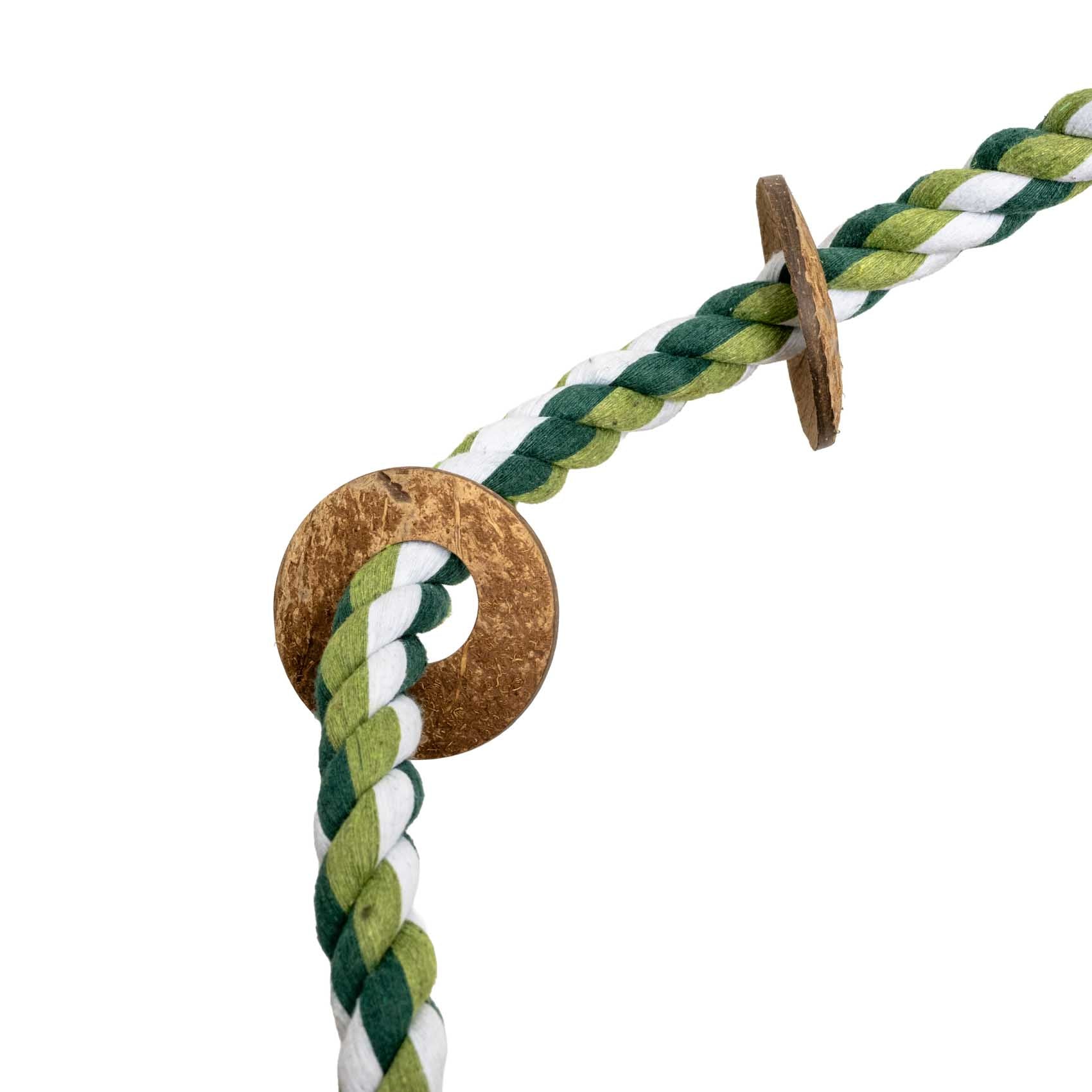 rico-s-futterkiste-tau-sitzspirale-papageienspielzeug-baumwolle-50-cm image 2