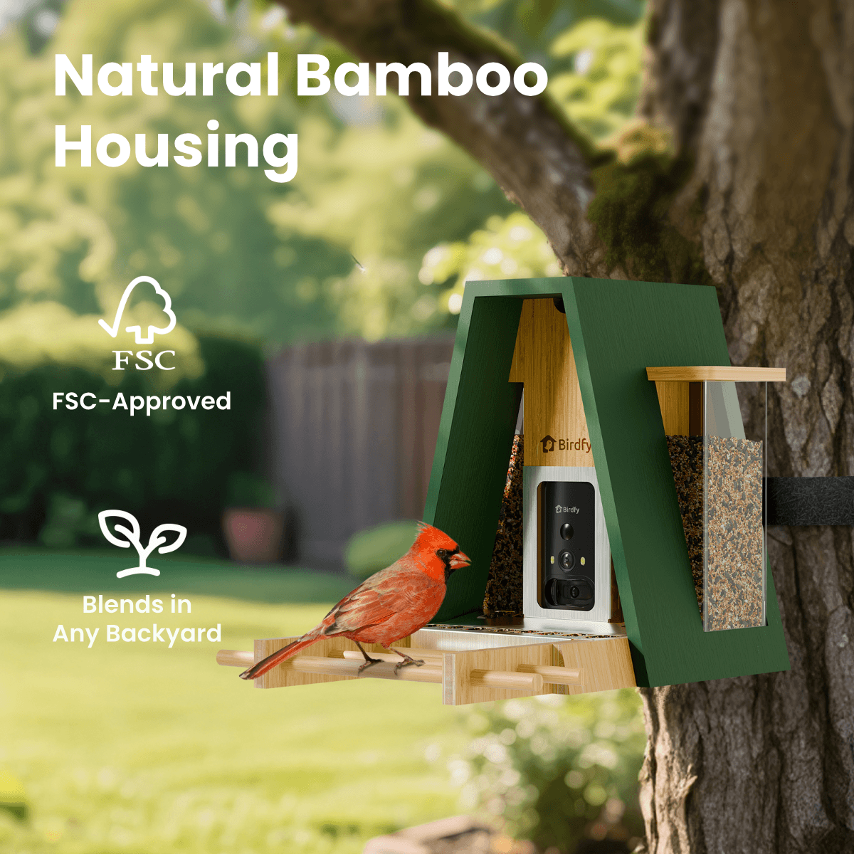 birdfy-feeder-bamboo-a-pro-futterstation-metall-kamera-2k image 2