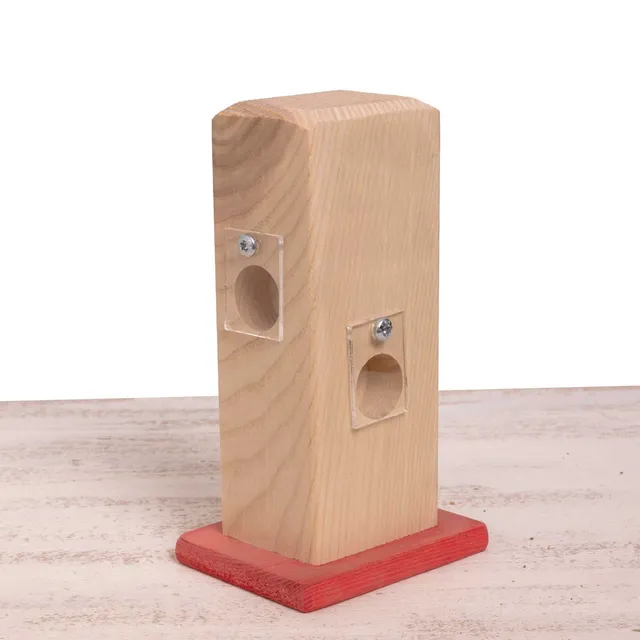 rico-s-futterkiste-versteckspielturm-intelligenzspielzeug-sittiche image 1