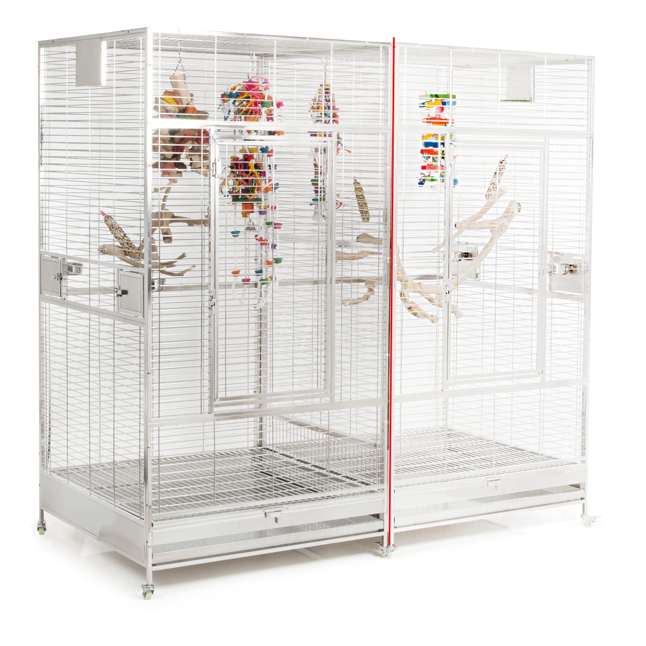 montana-cages-arkansas-erweiterungsmodul-edelstahlk-fig-1-m-trennwand image 1