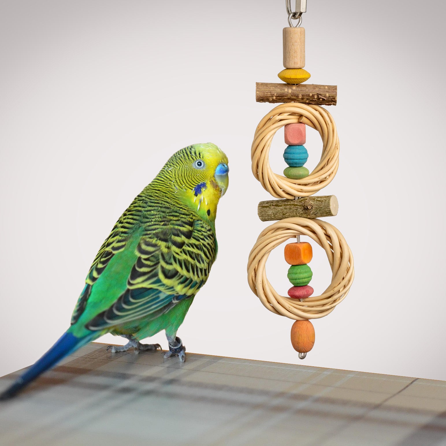 rico-s-futterkiste-weidenringe-sittichspielzeug-bunte-holzperlen image 2
