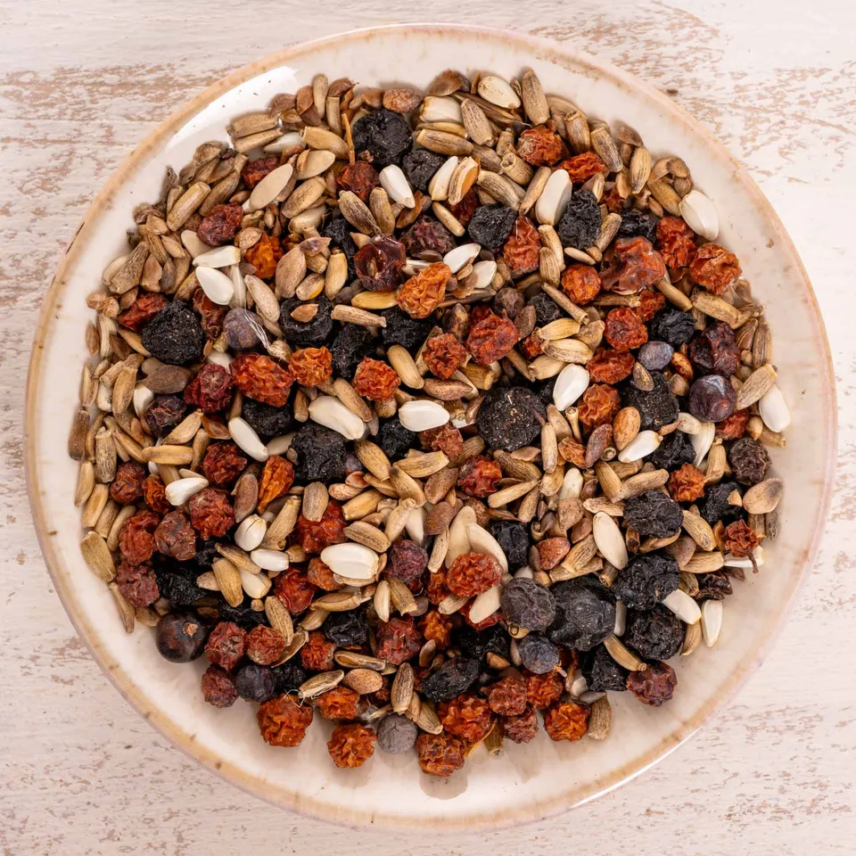 rico-s-futterkiste-baumsaat-spezial-vogelsnack-100-g-beeren image 1