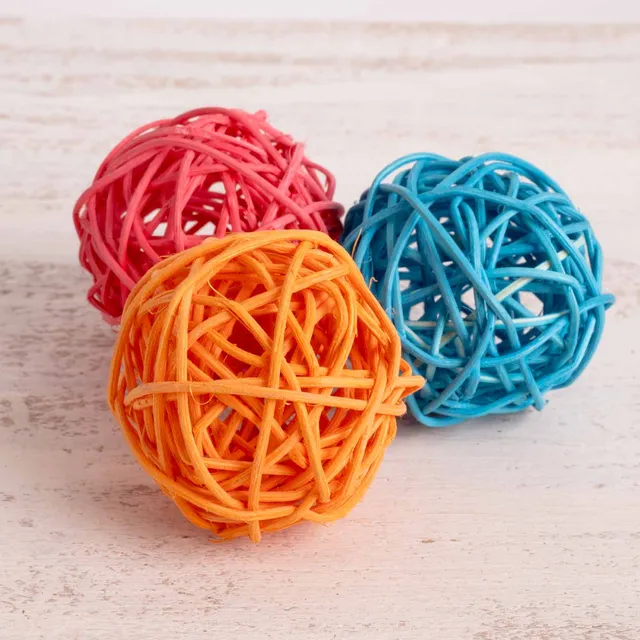 rico-s-futterkiste-rankenkugel-5-cm-papageienspielzeug-bunt image 1
