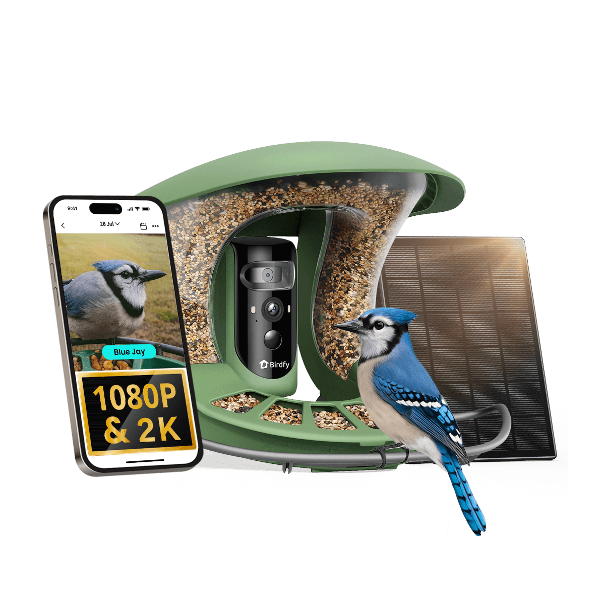 birdfy-feeder-2-pro-vogelhaus-mit-kamera-2k-dual-lens-solar image 2