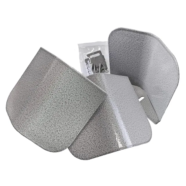 montana-cages-casa-feeder-shield-small-schutzdach-3er-set-platinum image 1