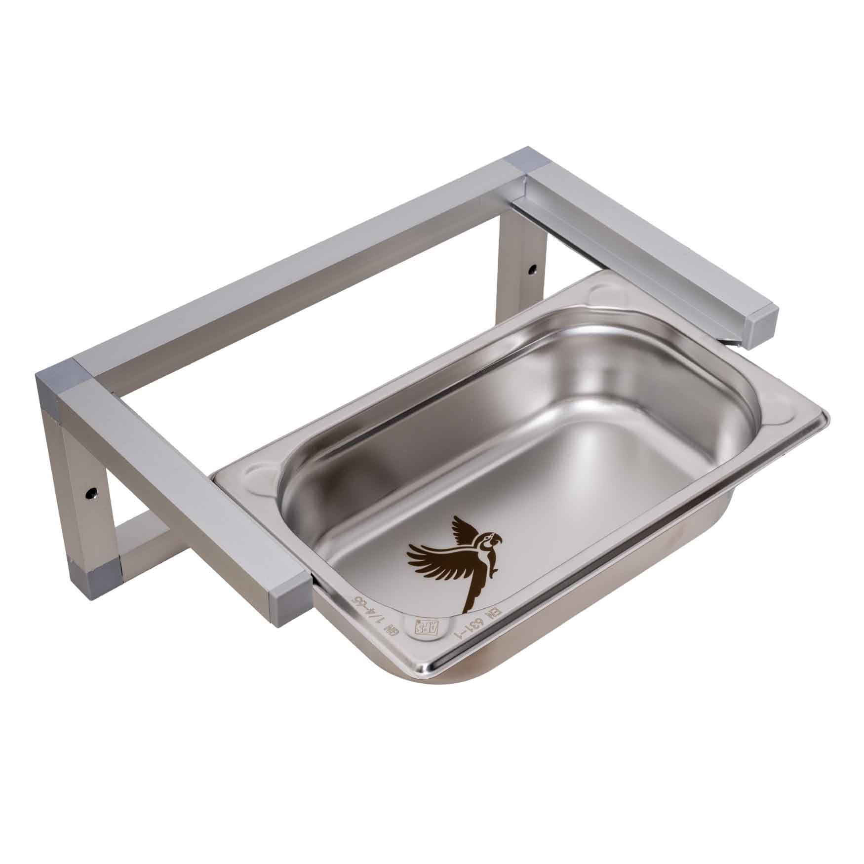 edelstahlwanne-klein-32x19cm-wandmontage-futter-bad image 2