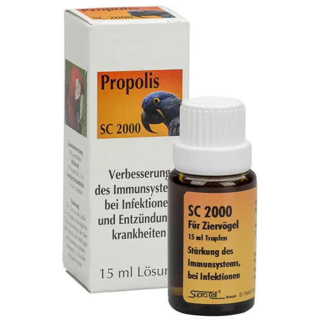 rico-s-futterkiste-propolis-sc2000-immunmittel-15-ml-papagei image 1