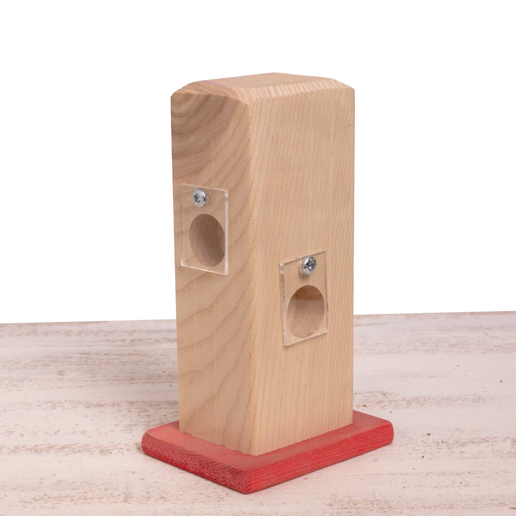 rico-s-futterkiste-versteckspielturm-intelligenzspielzeug-sittiche image 1