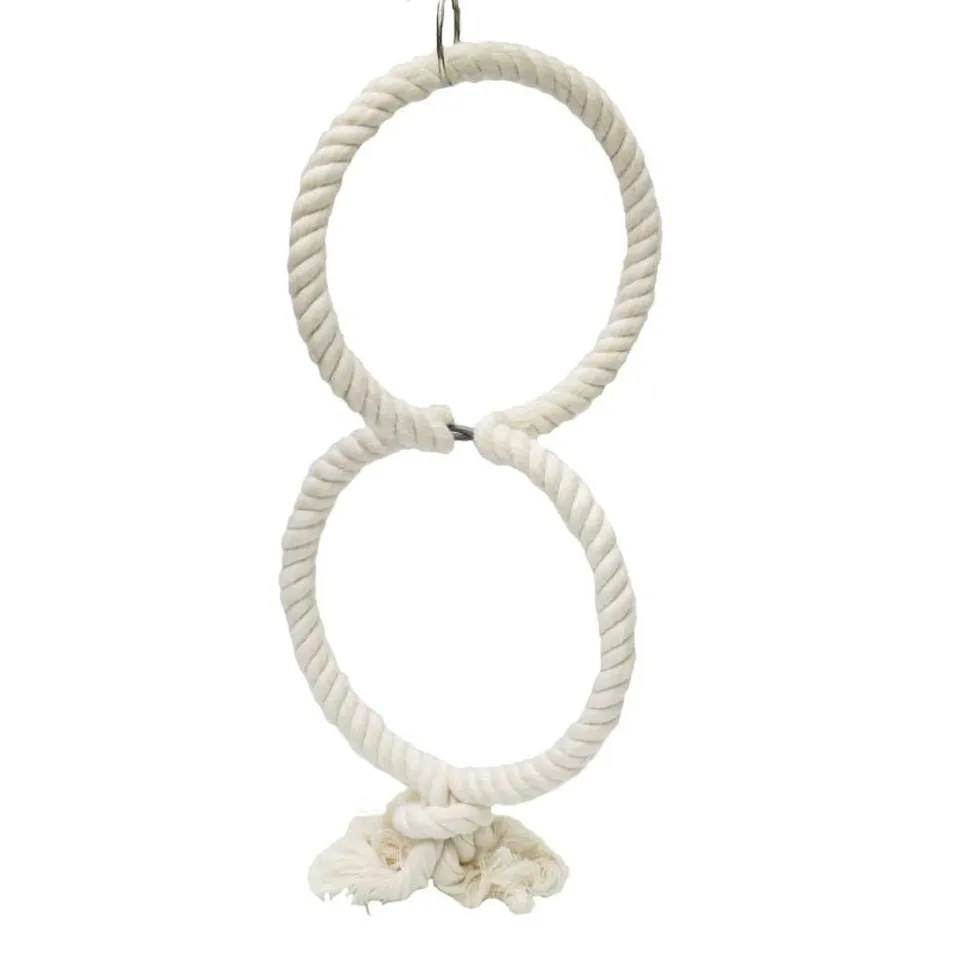 rico-s-futterkiste-baumwoll-doppelring-2x24cm-sittichspielzeug-seil image 1