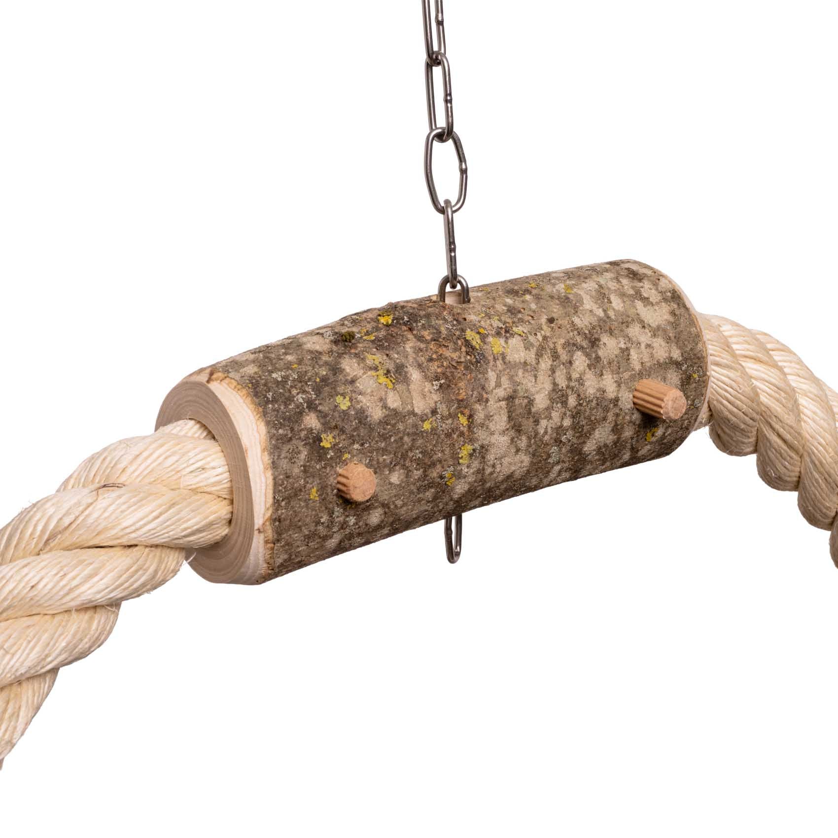 rico-s-futterkiste-sisalring-schaukel-40-cm-gro-e-papageien image 3