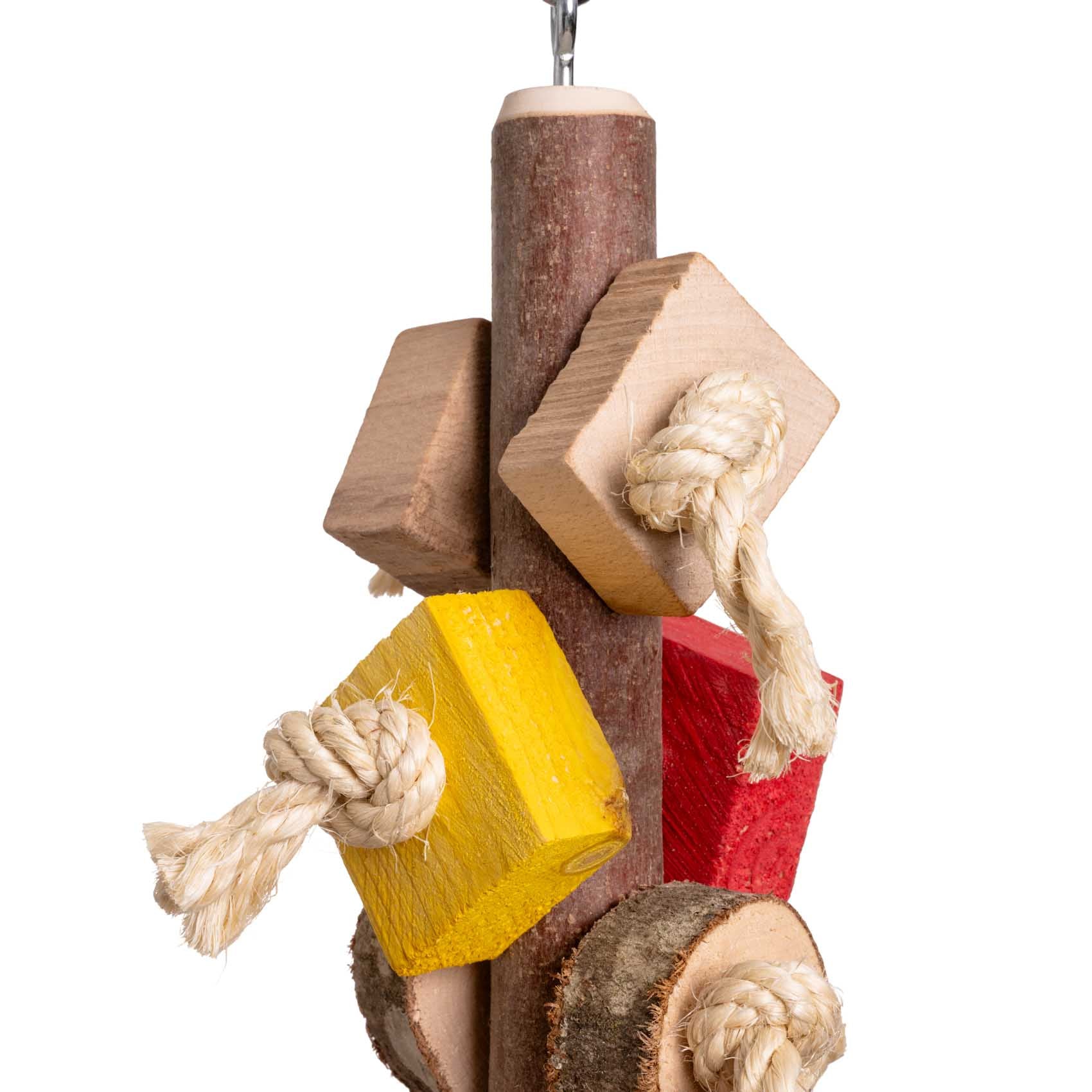 rico-s-futterkiste-wood-stick-large-papageienspielzeug-naturholz image 3
