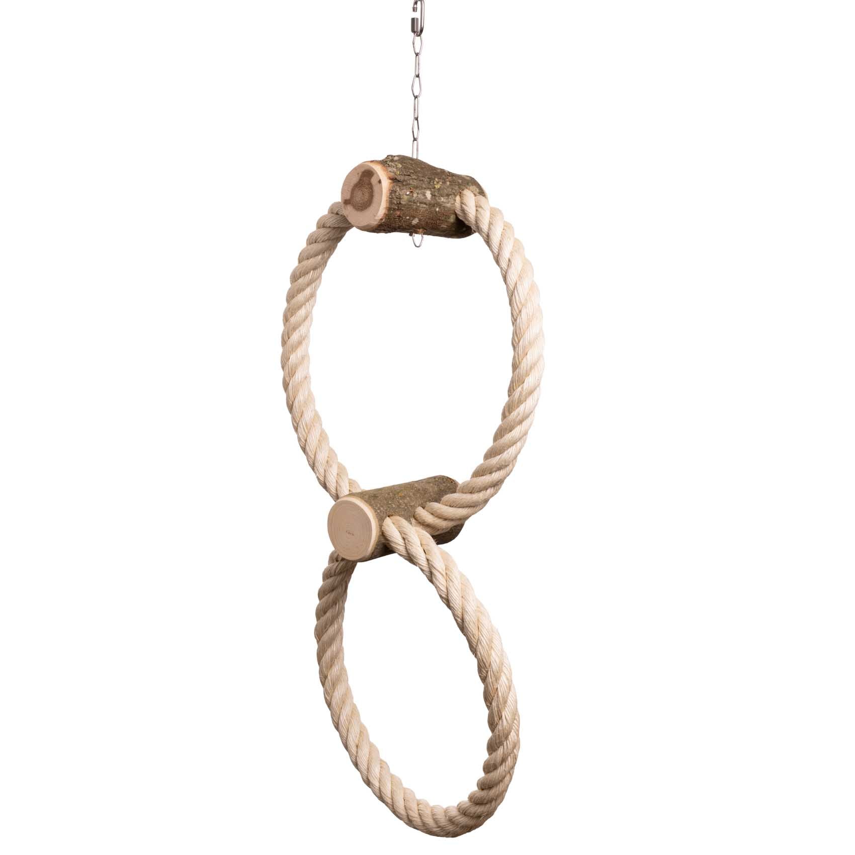 rico-s-futterkiste-sisal-doppelring-papageienschaukel-80-cm-sisal image 2